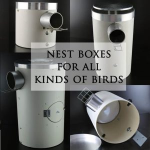 PVC bird nest boxes